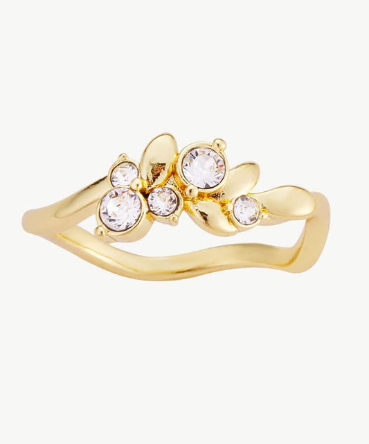 Anilllo con crystal de strass