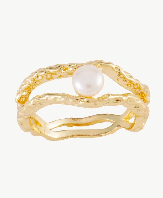 Anillo perla